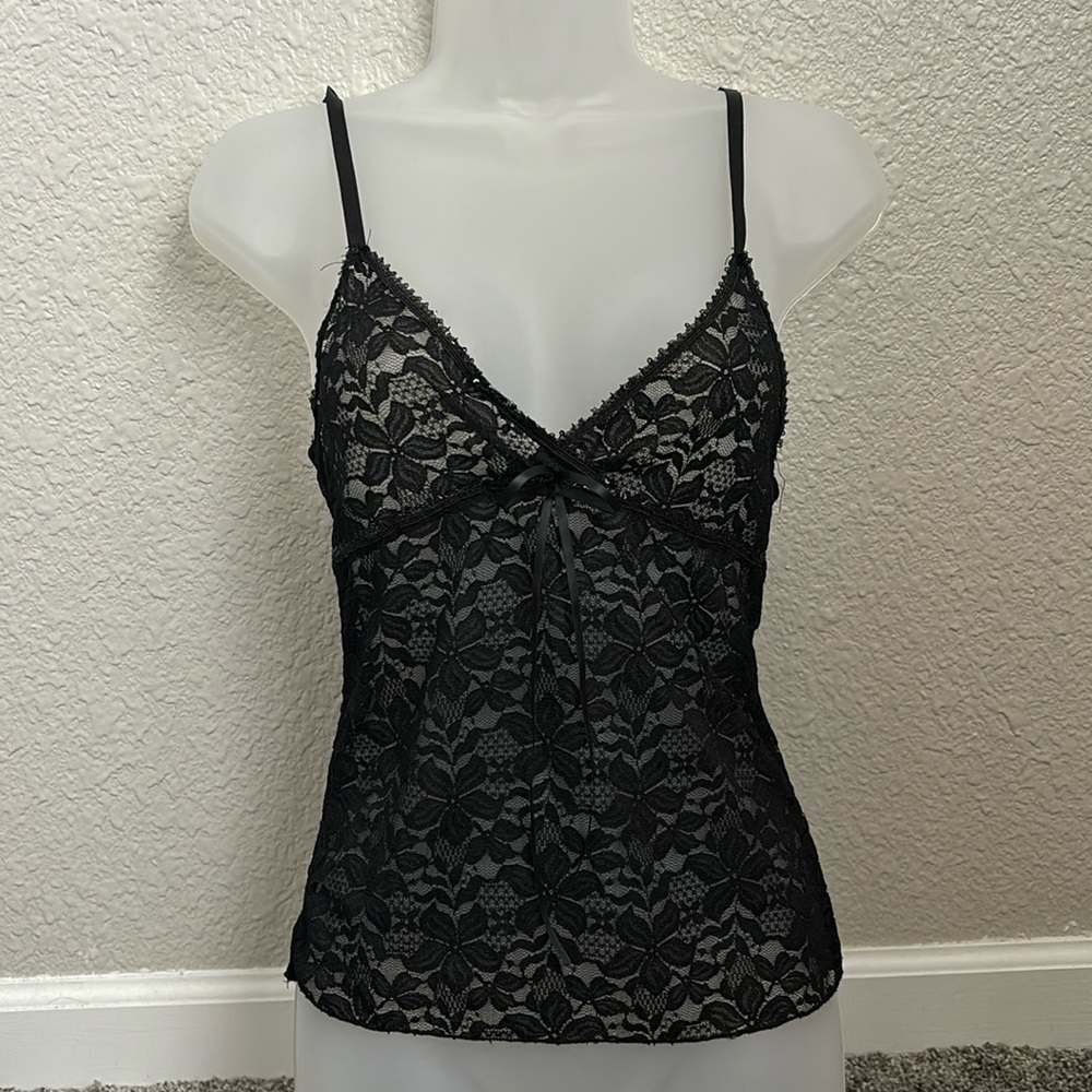 y2k lace top